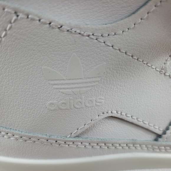 adidas Men's Forum Mid Leather upper Shoes Sneakers White - Picture 7 of 11